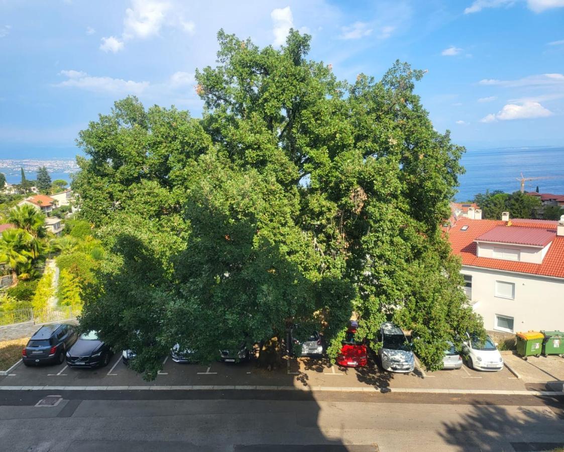 Apartment With Direct Sea View, Free Parking And Close To Beaches And Promenade Lovran Exteriér fotografie
