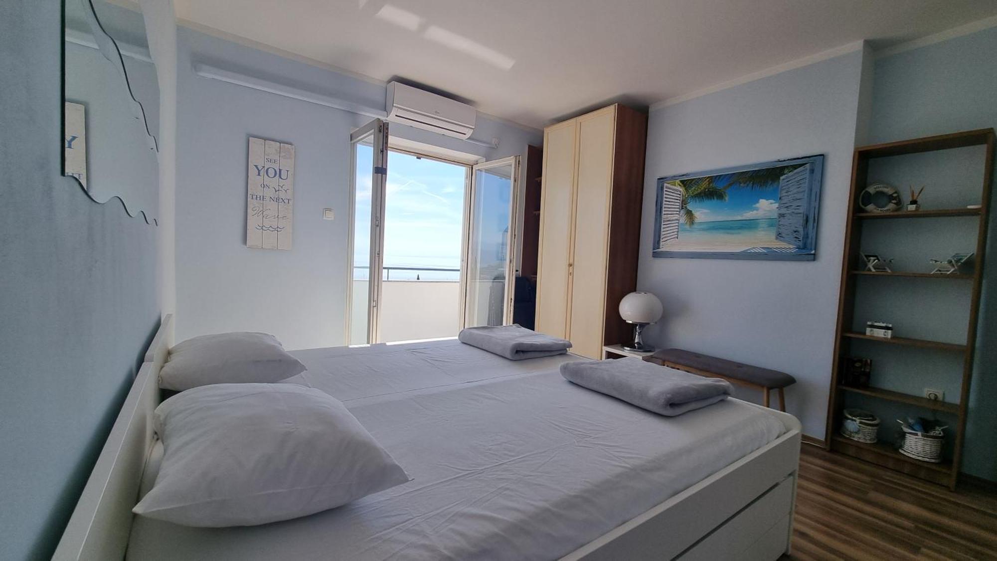 Apartment With Direct Sea View, Free Parking And Close To Beaches And Promenade Lovran Exteriér fotografie